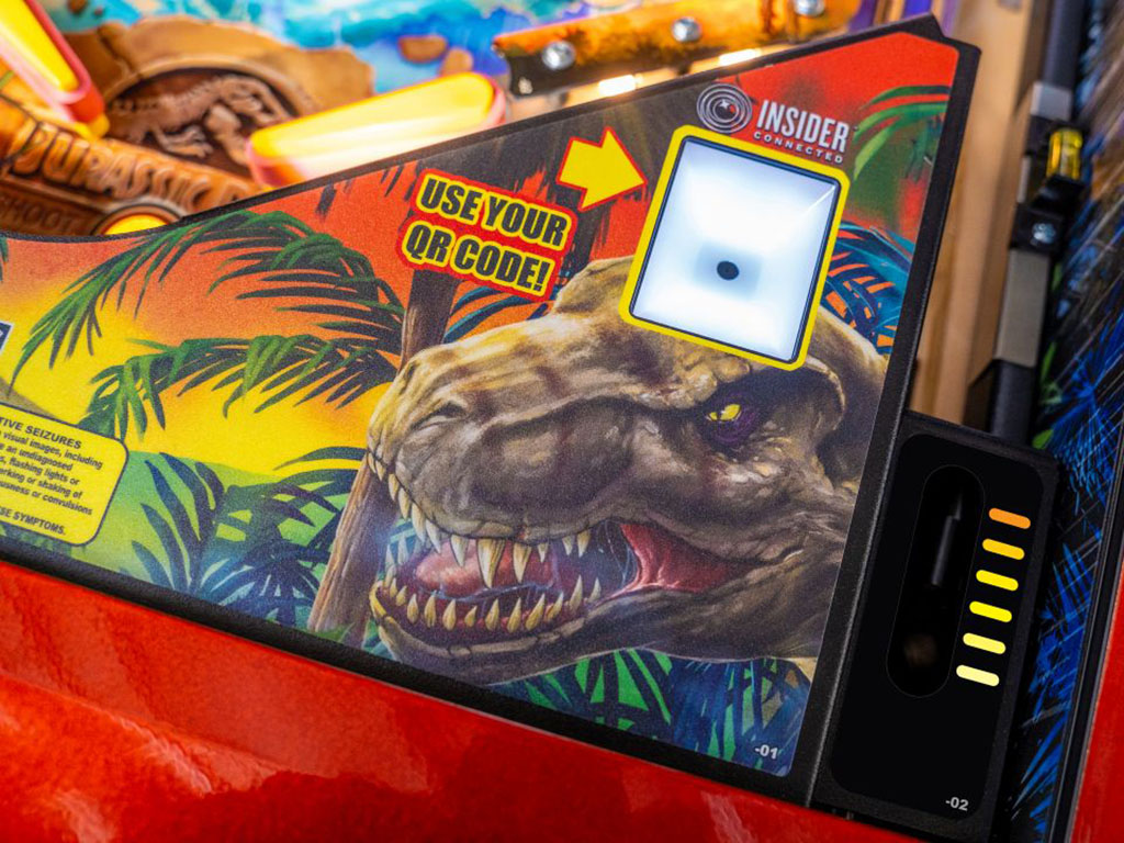 Jurassic Park 30th Anniversary LE Pinball Machine by STERN Pinball For